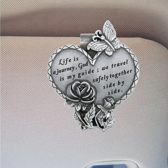 God is my guide Visor Clip - Picture 1 of 3